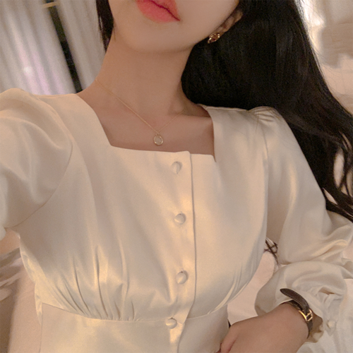 [당일발송] 라스디스퀘어 blouse : 세컨드세컨