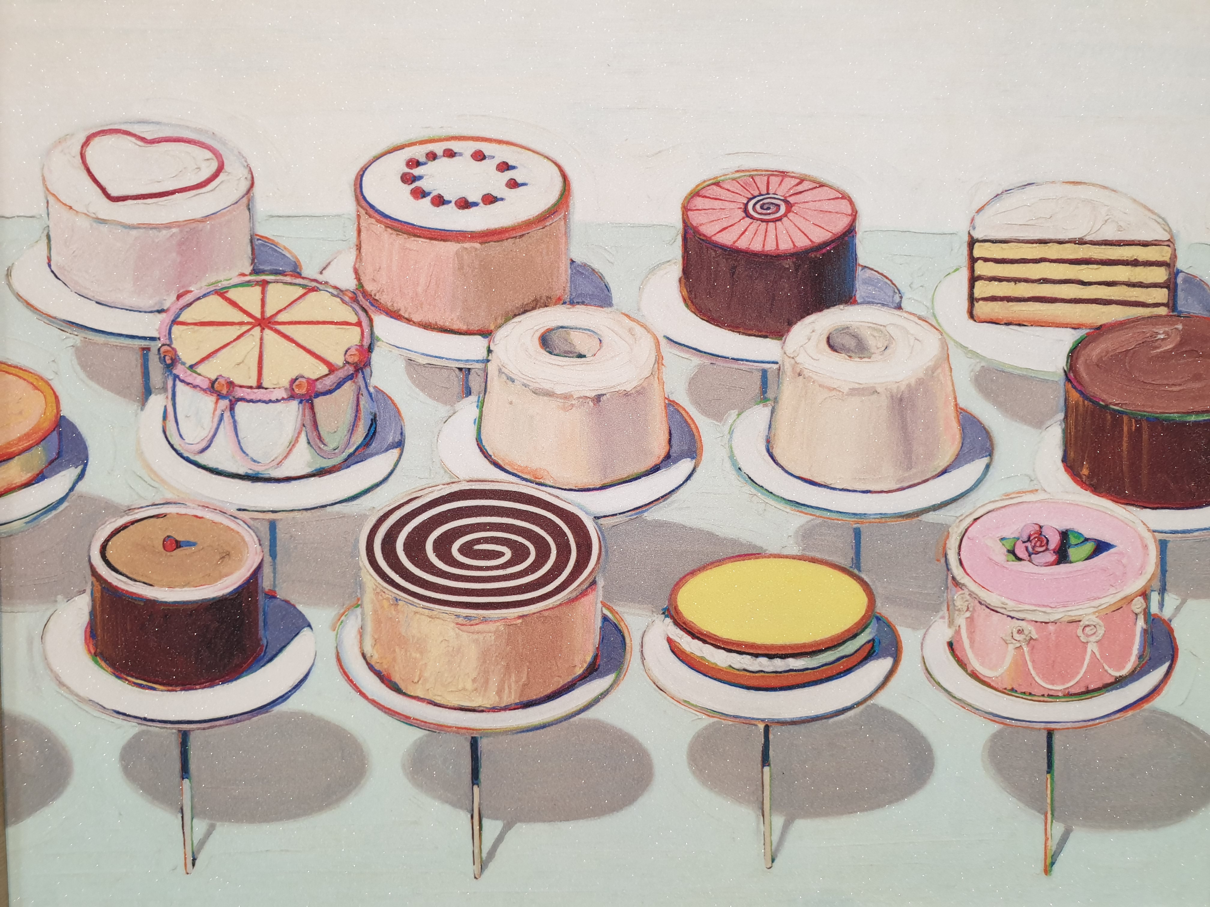 달콤한 일상의 행복 웨인 티보 - Cake 카페,주방인테리어 소품액자 : 제이플아트