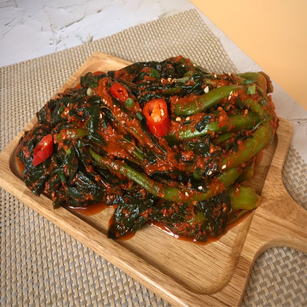 여수맛집 현진푸드 돌산갓김치 2kg : goldenroad