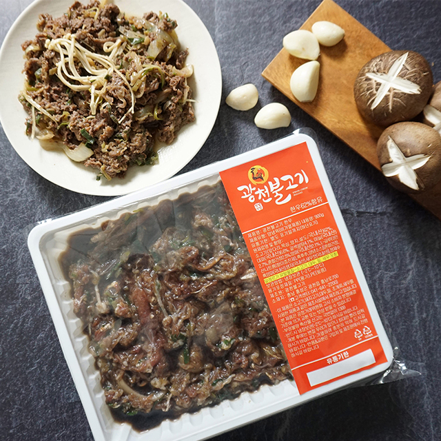 60년 전통 원조 광천불고기 600g (한우 100%) 백년가게 : 김씨언니마켓