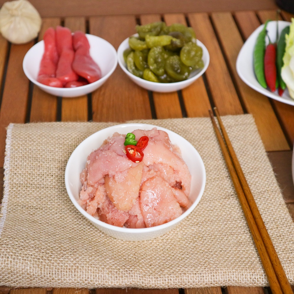 백명란 명란젓갈 1kg+1kg 저염 파지 요리 구이 젖갈 택배 명란 : 하정식품 -여수-