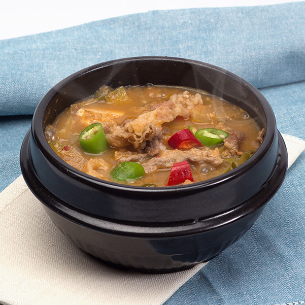 [한우리] 차돌양지된장찌개 : 한우리음식