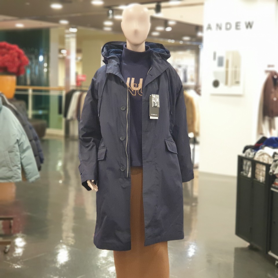 헨어스 에드윈 공용 롱 야상 코트 HHF981 : NC엑스코점 에드윈