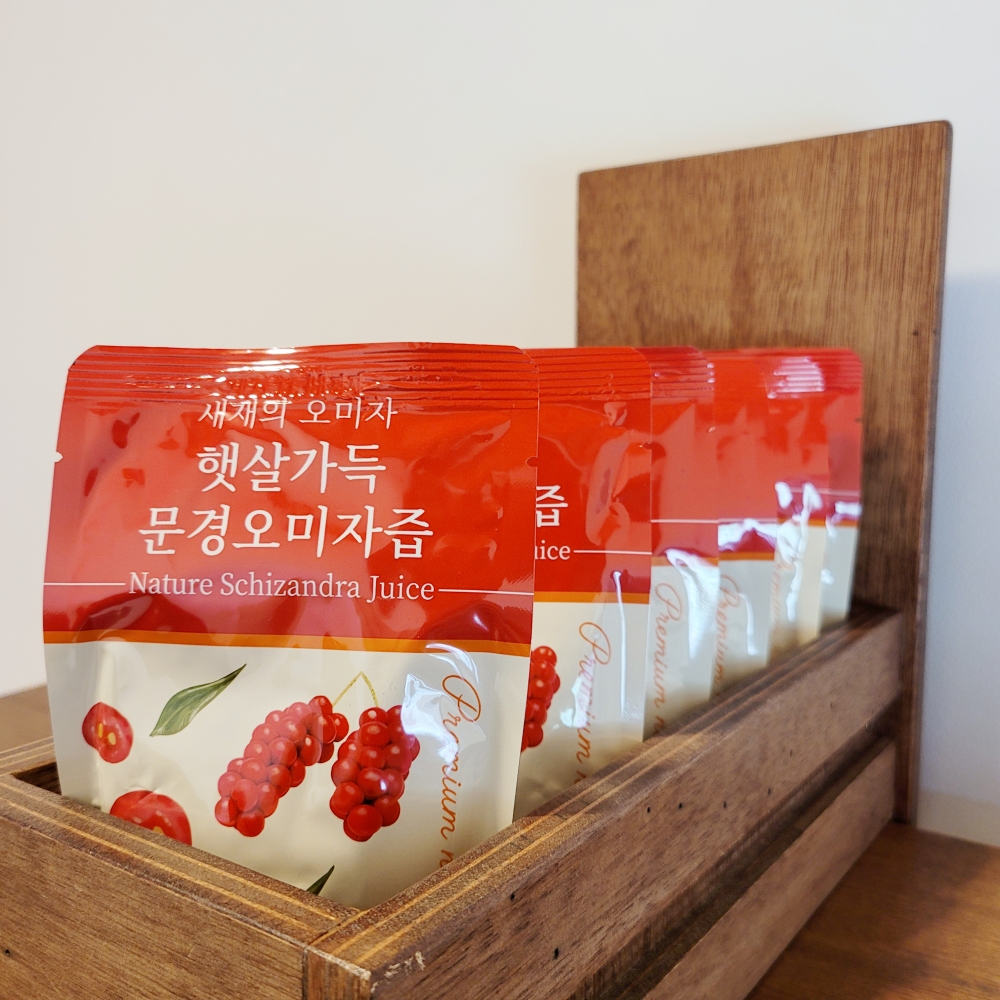 프리미엄 120ml 50포 햇살가득 문경 오미자즙 : 디씨티리테일