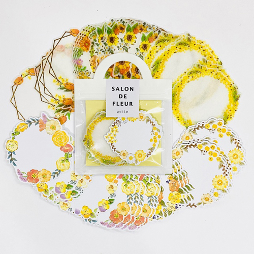 마인드웨이브 SALON DE FLEUR WRITE  살롱 드 플뢰르 라이트 씰 스티커 : 클릭홀릭