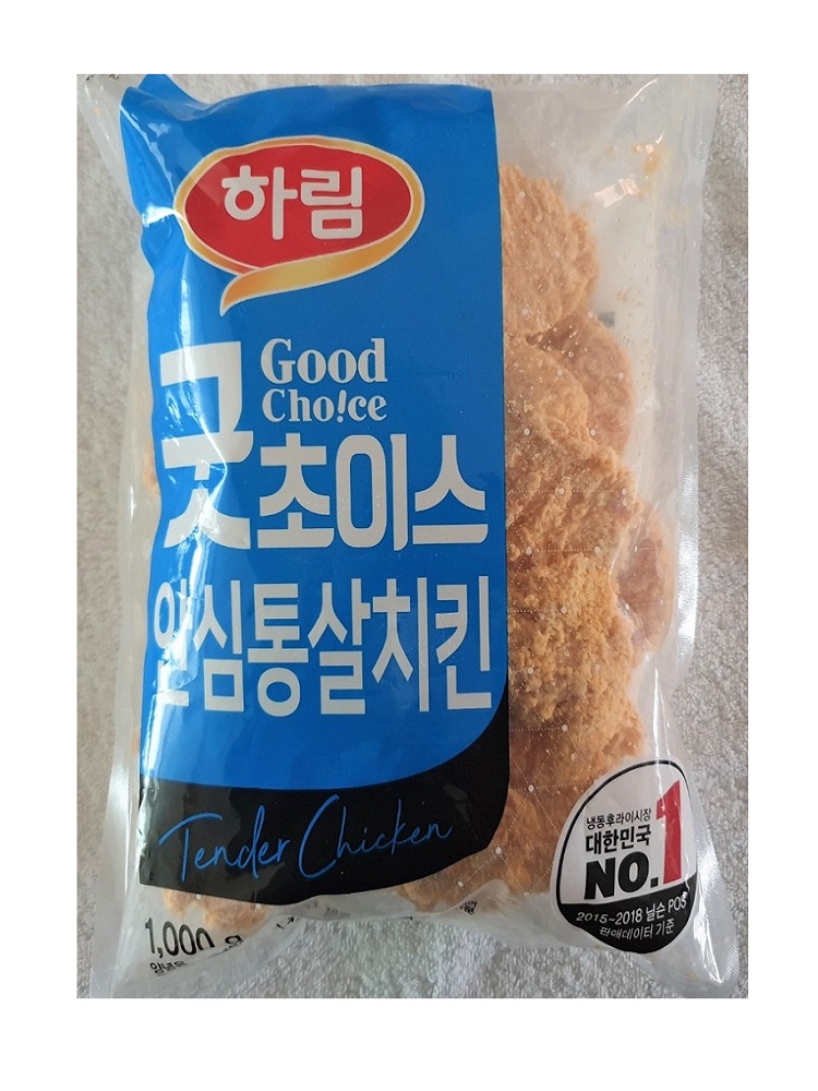 하림굿초이스안심통살치킨 1kg : 초가유통