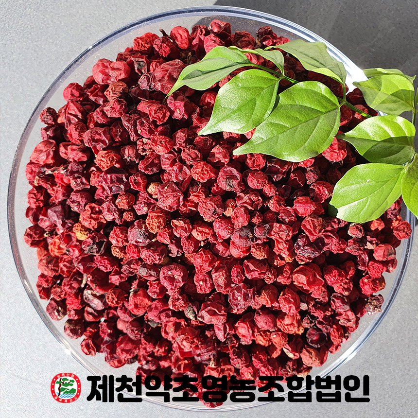 국산 오미자 500g 제천약초영농조합법인 제천약초시장 : 제천약초영농조합법인
