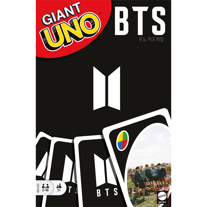 코리아보드게임즈 자이언트 우노 BTS 카드게임 : 휴플레이
