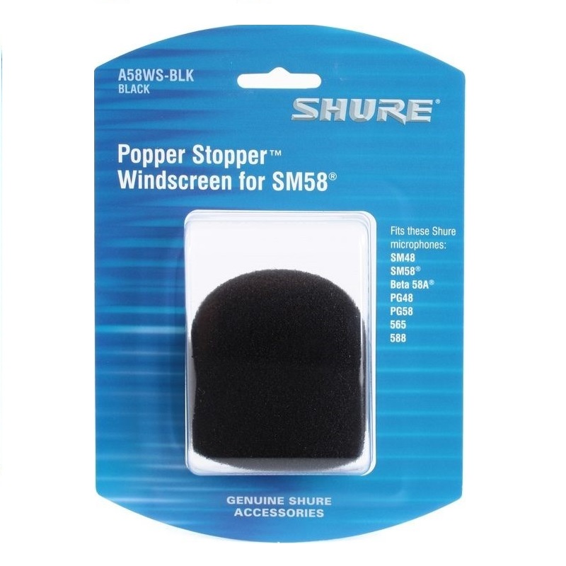 SHURE A58WS SM58 BETA58 윈드스크린 : 조은미디어 음향기기전문