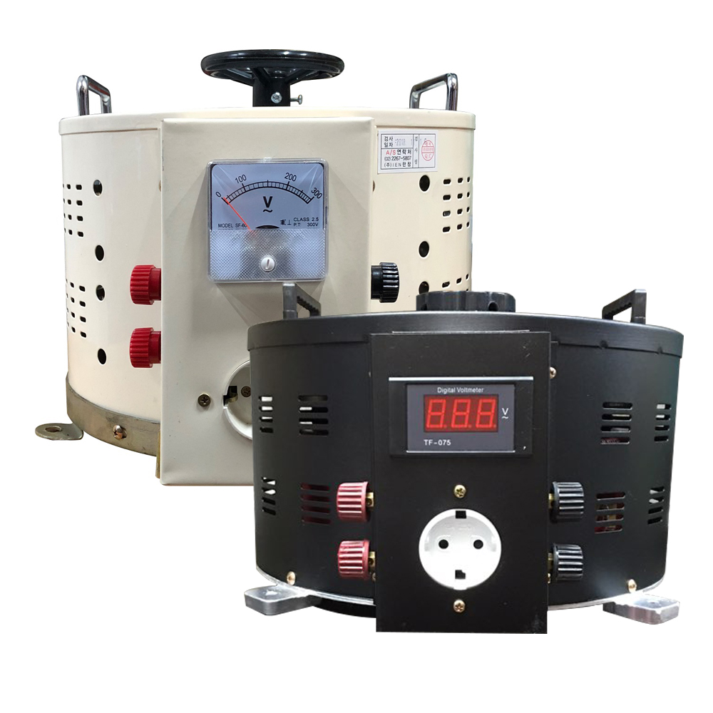 대광 한창 슬라이닥스 5KVA 0V-240V, 0V-300V 전압조정기 전압조절기 가변 전원장치 : 삼양AVR