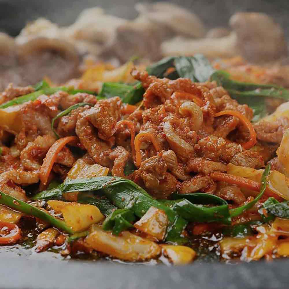 오리 불고기 양념 고기 500g : 감탄창고