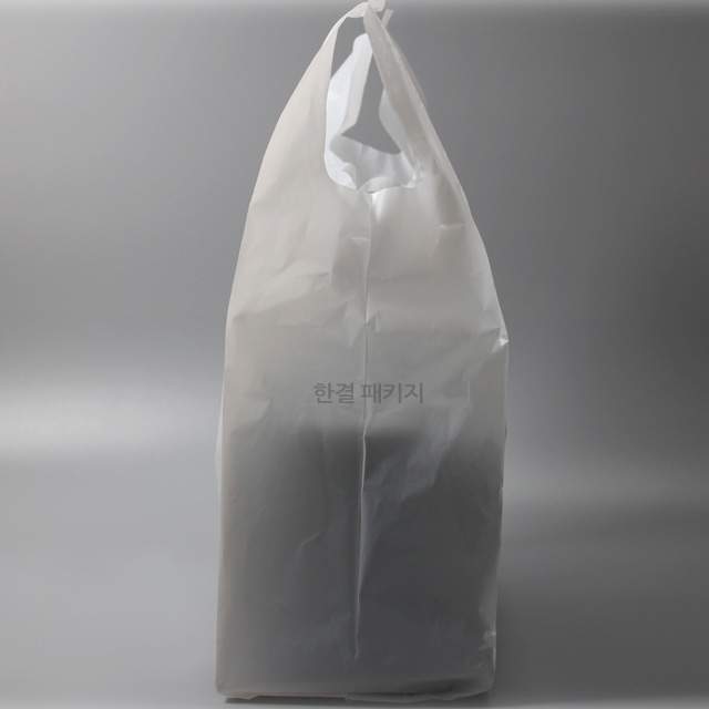 마트봉투 시장봉투 두꺼운두께 배달비닐 2가지 색상 29x 50+옆면11cm 70매 : 한결 패키지
