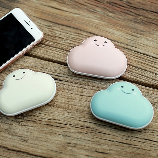 구름손난로 전자손난로 휴대용 충전식 USB : 함미마켓