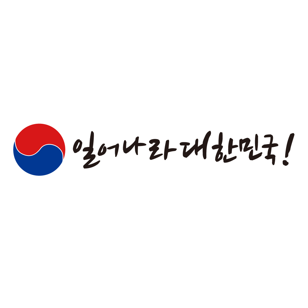 일어나라 대한민국 스티커 : 베베오디