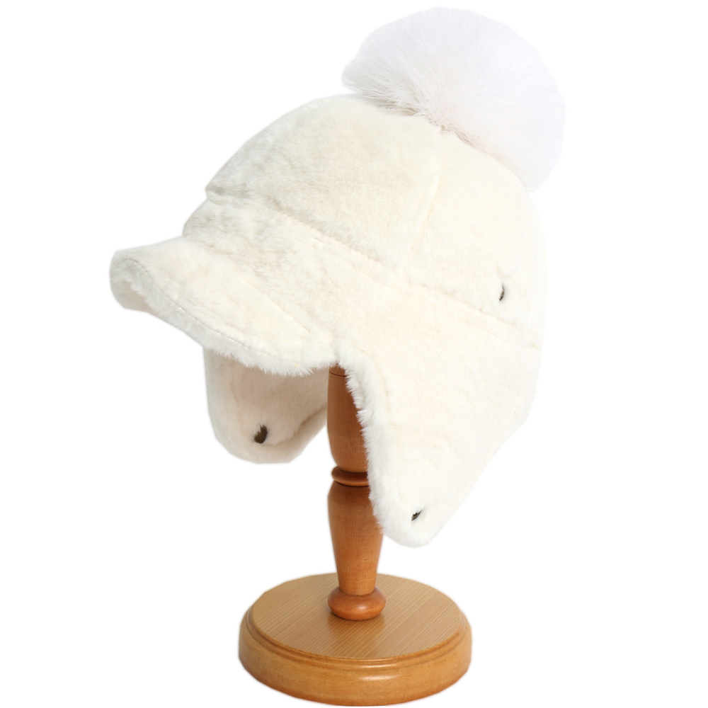 포근 털 공군모 방한 귀도리 귀달이모자 귀덮개 여자 여성 겨울 : 챠밍스튜디오