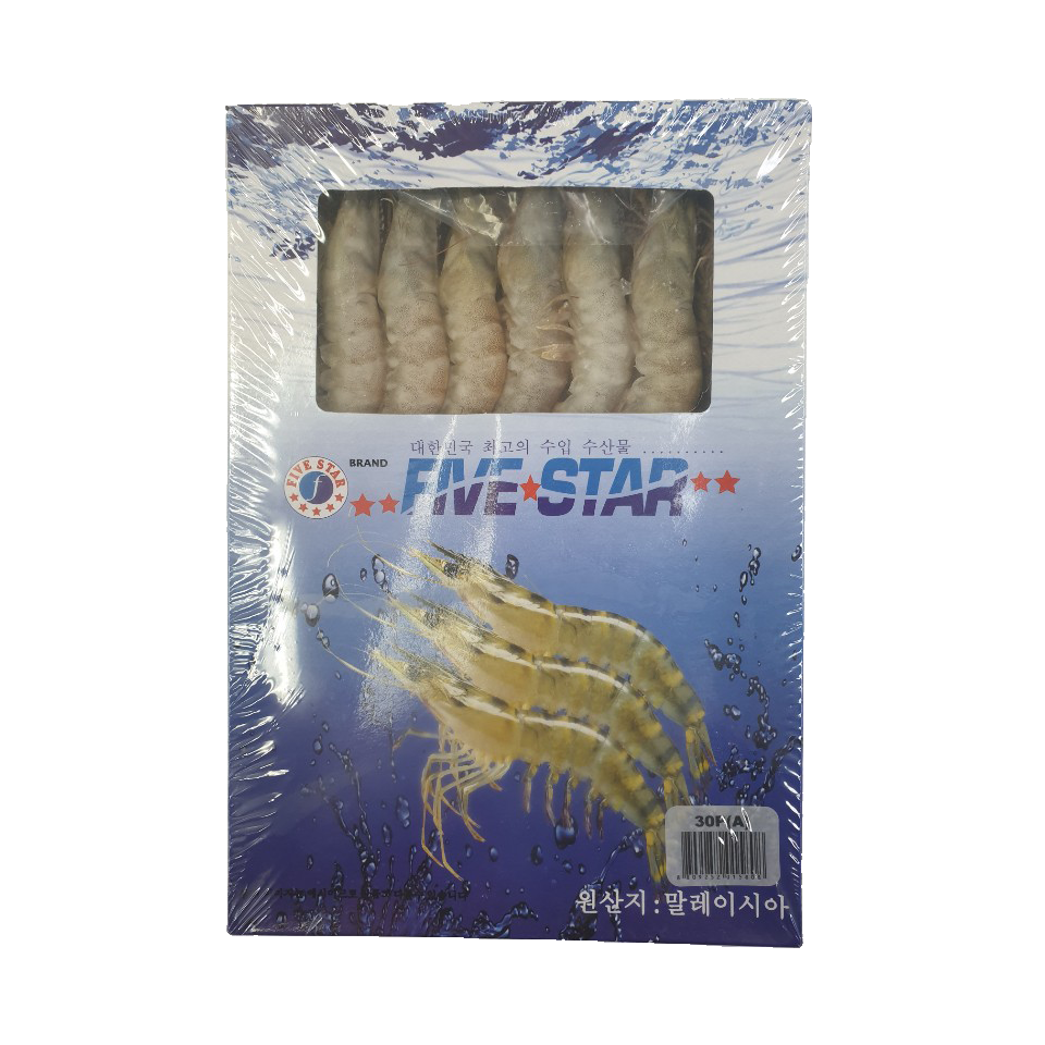 대하구이 새우찜  냉동 흰다리새우 30미 500g : 푸드링