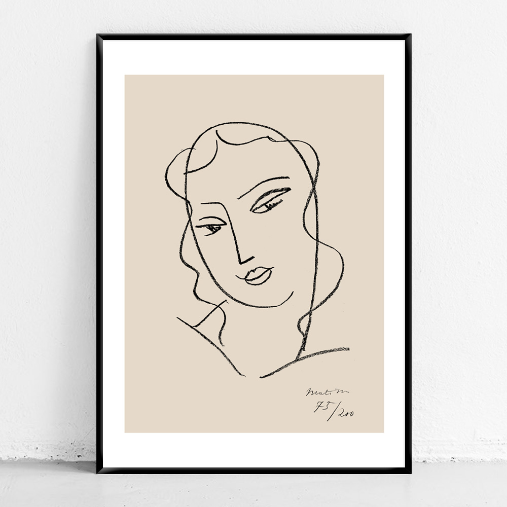 앙리 마티스 인테리어 그림 캔버스 포스터 드로잉6 A2 : 봄날프로젝트