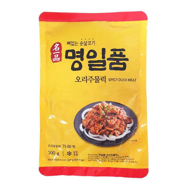 명일품 오리주물럭500g / 오리주물럭 : 푸드베테랑