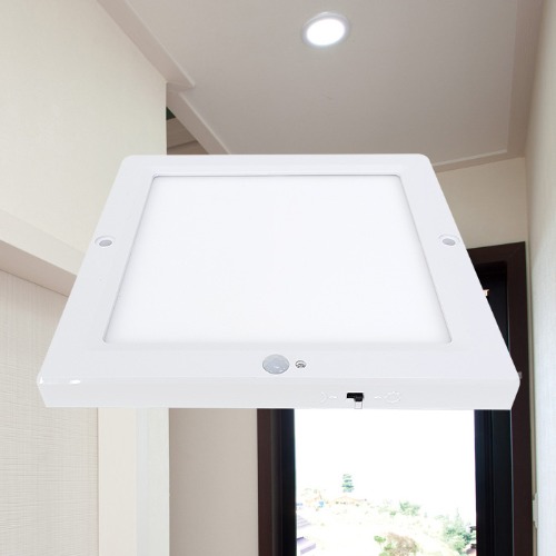장수램프 LED엣지등 원형직부등 20W 22cm(8인치) 플리커프리 현관 베란다 계단 복도 : 공간전기조명