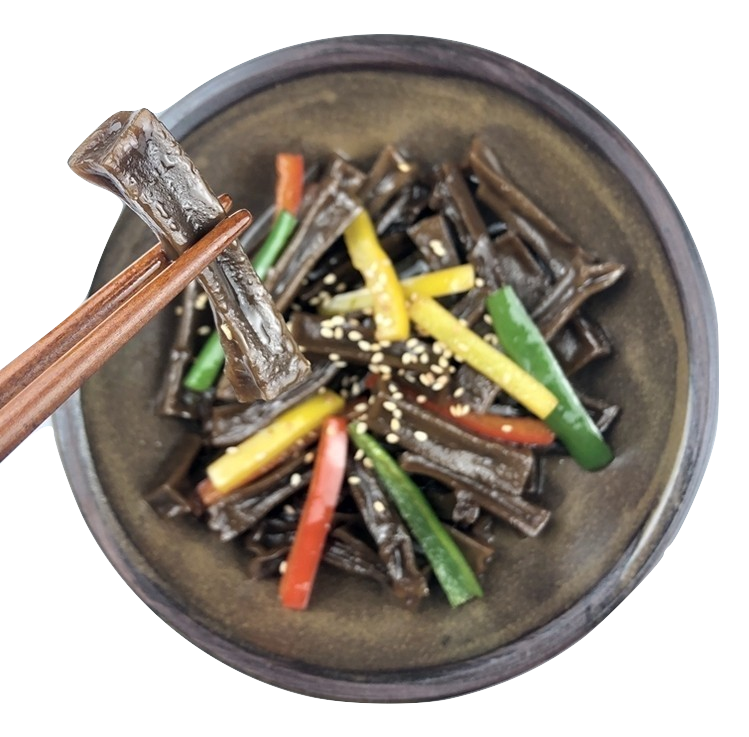 국산 도토리 건조묵 100g 3팩 묵말랭이 건조 도토리묵 청포 : 한둘
