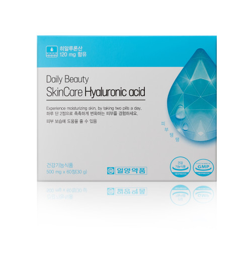 일양약품 데일리뷰티 스킨케어 히알루론산 콜라겐 이너뷰티 먹는히알루론산 60정 : 모두애건강