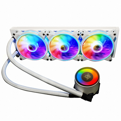 (주)근호컴 [샤칸]APEX360 파힐리언 RGB (WHITE) : 근호컴