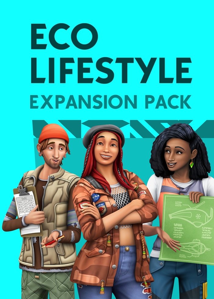 PC 심즈4 에코 라이프 확장팩 EA 한국코드 Eco Lifestyle DLC : 스마트게임샵
