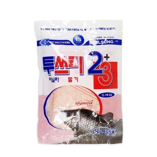 [일성사] 투쓰리바닐라+딸기 5개입글루텐미끼 : 낚시왕