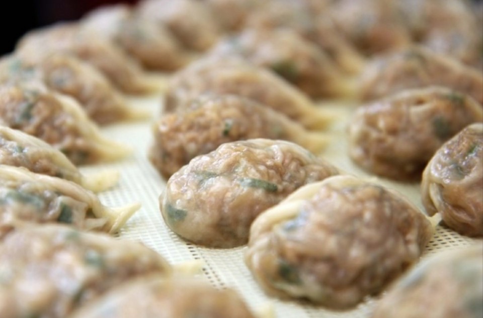 고기,김치,새우, 수제만두 (청주만두맛집 몽키만두) : 몽키만두