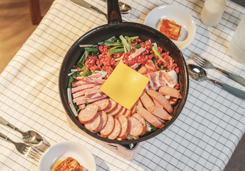 송탄나여사부대찌개,부대전골 2-3인분 : 송탄나여사부대찌개
