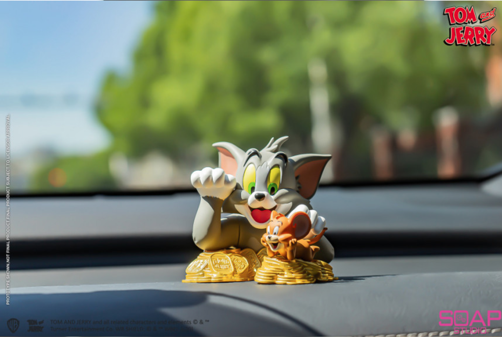 (국내배송)소프 스튜디오 톰과제리 미니마네키네코 버스트피규어/톰과제리/Soap Studio Tom and Jerry Mini Maneki-neko Bust/Tom and... 
