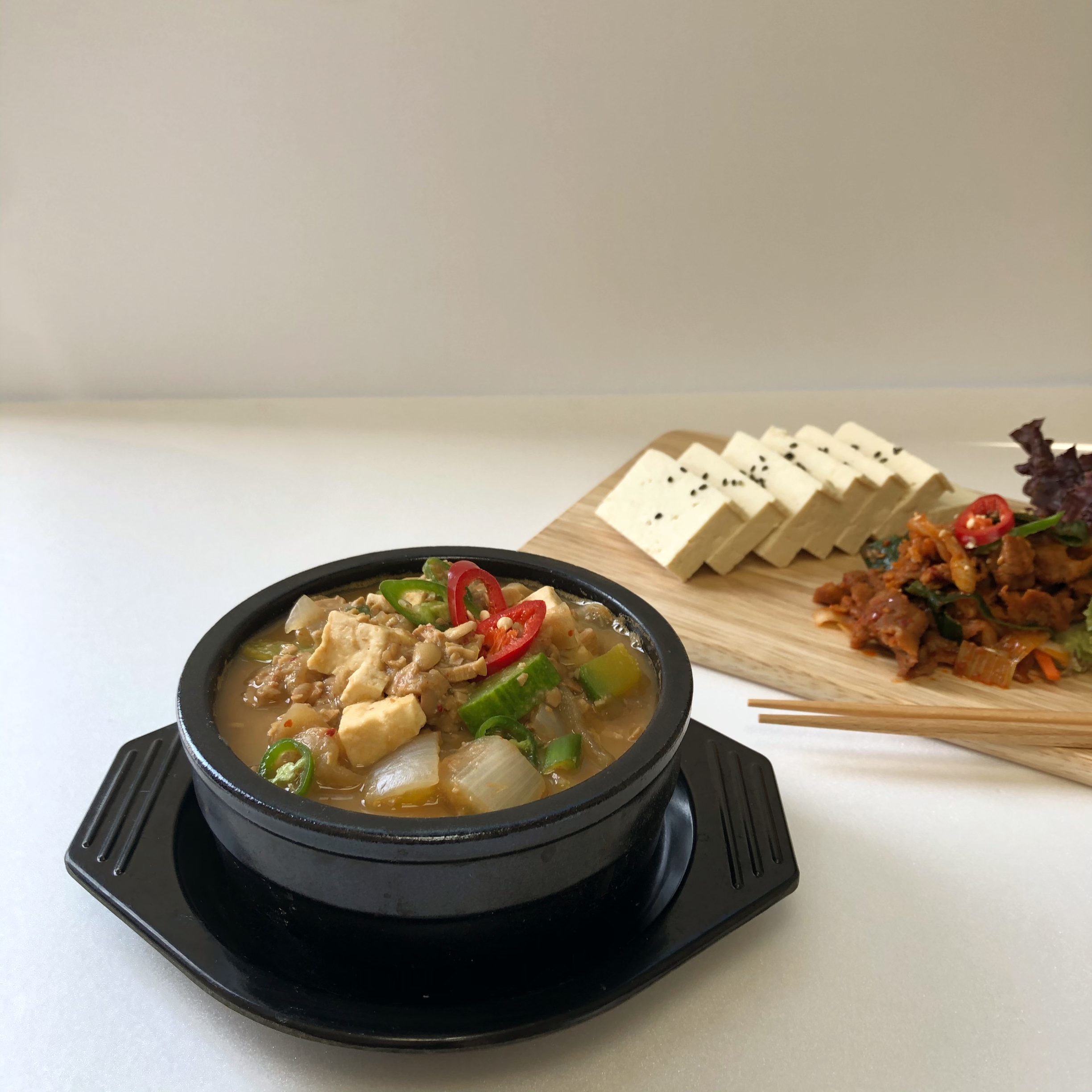 청국장 고초균 착한청국장 무염청국장 800g (반조리 밀키트) : 연서네두부집