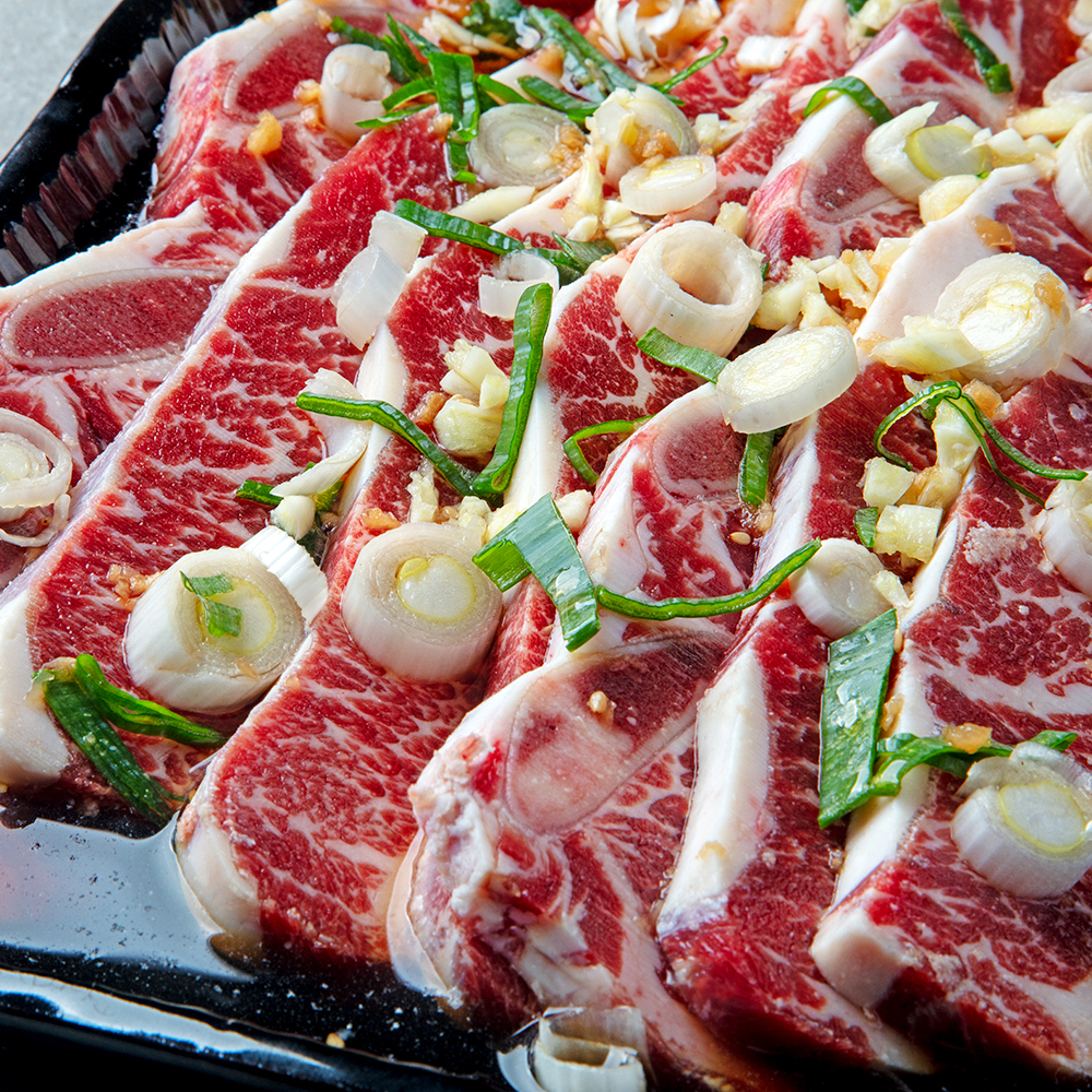 손가네 양념 LA갈비 엘에이 소갈비 초이스등급 1.2KG : 점빵아저씨