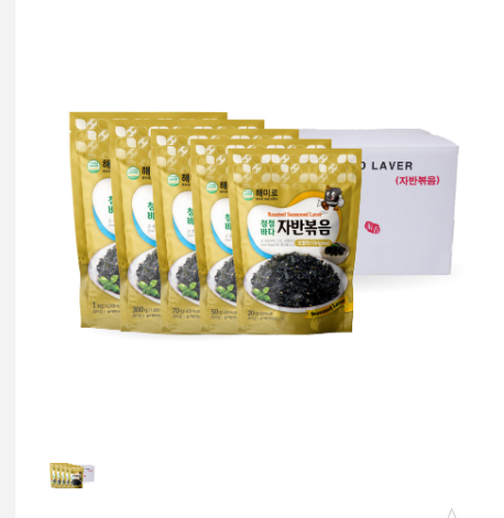 해미로 식품 땅끝의 맛 그대로 돌자반 볶음 70g 조미김 해미로돌 밥도둑 : 명작스토리