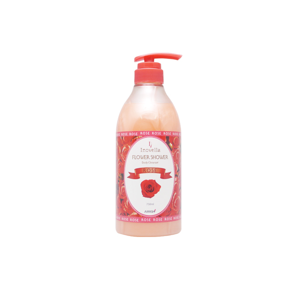 이노벨라 플라워샤워 바디클렌저 로즈 750ml : 그린코스