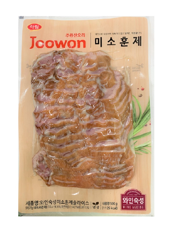 하림 주원산오리 와인숙성 오리훈제 슬라이스 : 초가유통