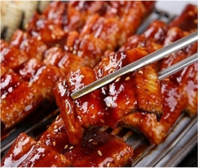 명장어 8미 1kg 8팩 BOX 장어양념구이 바다장어 (명성) : 참치공장장