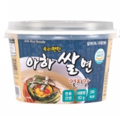 아하쌀면 멸치맛 1박스(16개입) : 아하웰니스