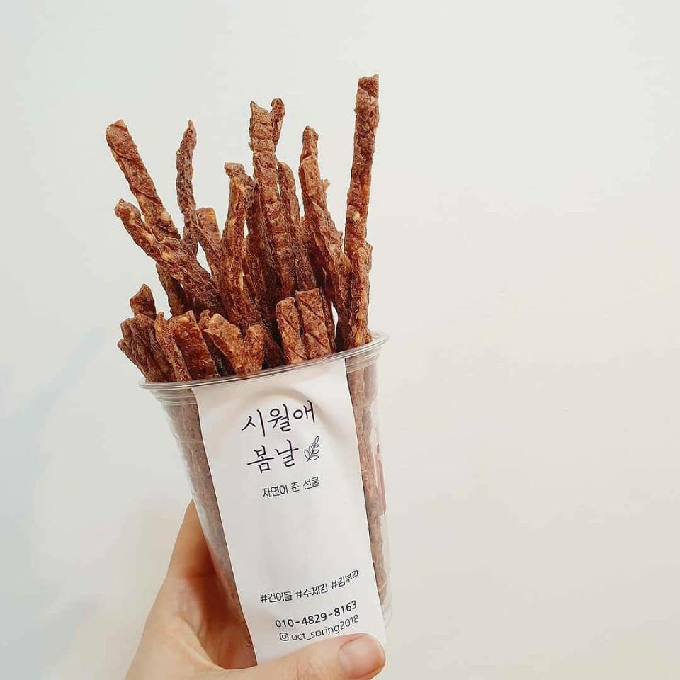 치즈오징어포  와인안주 고다치즈오징어육포 시월애봄날  서신서곡점 : 시월애봄날본점