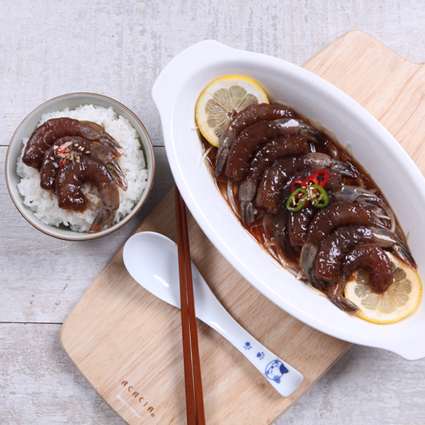 쉽고 맛있게 만드는 전복장 새우장 연어장 소스!! 더준 푸드윈 만능 재움 간장 소스 : 마시조은푸드