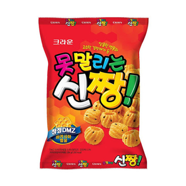 크라운 못말리는 신짱 120g / 1봉 : 노른자마트