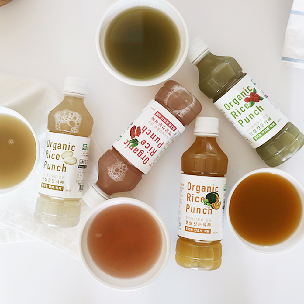 유기농 햇살 깃든 식혜 감주 전통감주 일반 현미 수제 감주 1L X 2병, 340ml X 3병 택1 : 바른 정원