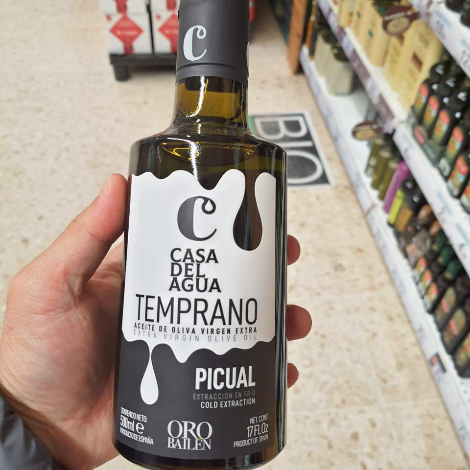 무료배송 [오로바일렌] 까사 델 아구아 피쿠알 엑스트라버진 올리브오일 500ml (22/23년 햇올리브) : 레알스페인