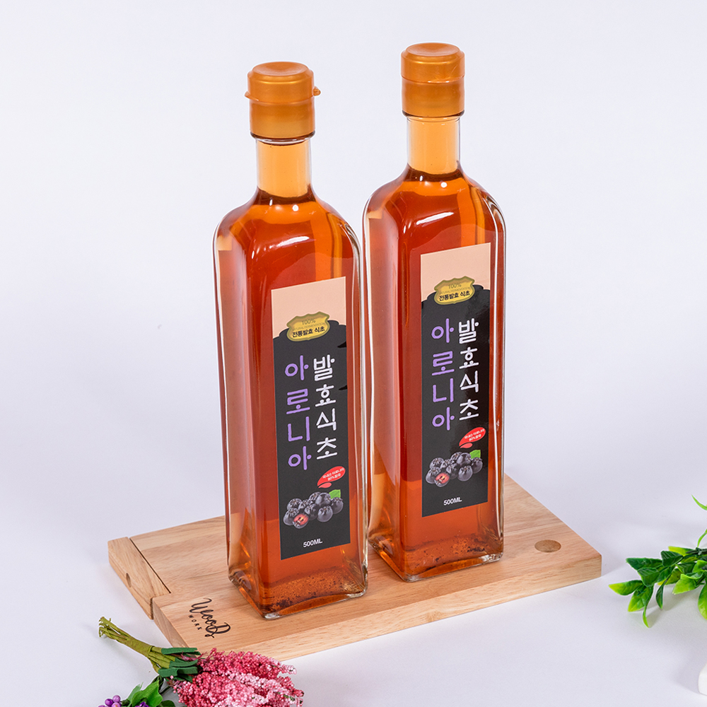 국내산 아로니아로 만든 아로니아 전통발효식초 500ml 수제식초 5년숙성 : 주식회사 발효식품연구소풍경