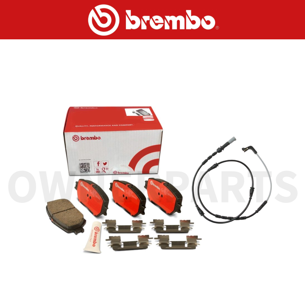 BMW X3(F25) 30d xDrive 하이 N57T 세라믹 앞 브레이크패드 센서포함 브렘보 Brembo : 오너파츠
