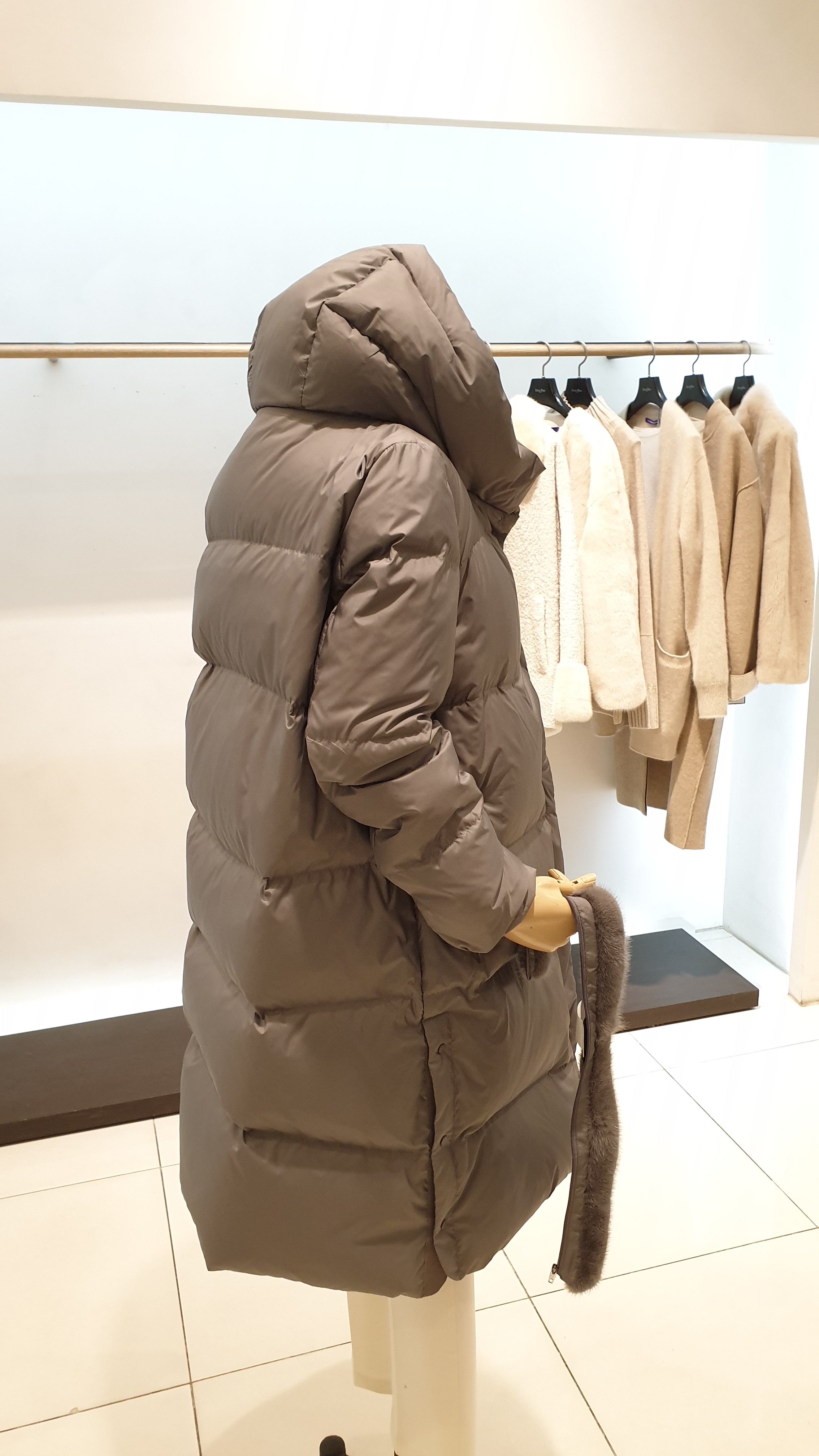 밍크카라거위털코트BJAA2PD02 : 롯데파주 아이잗바바