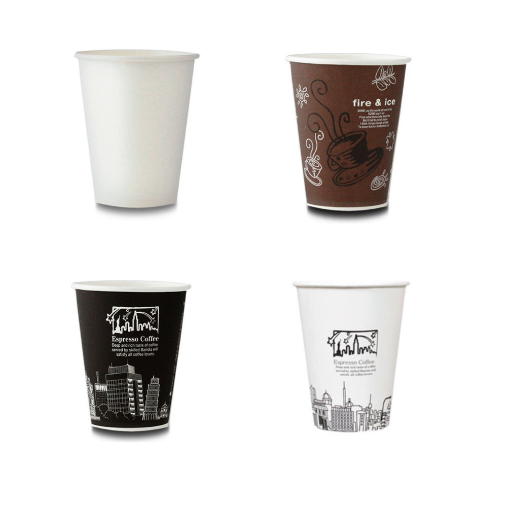 (웰컵) 8 무지 테이크아웃종이컵 240ml 100개 : 웰컵