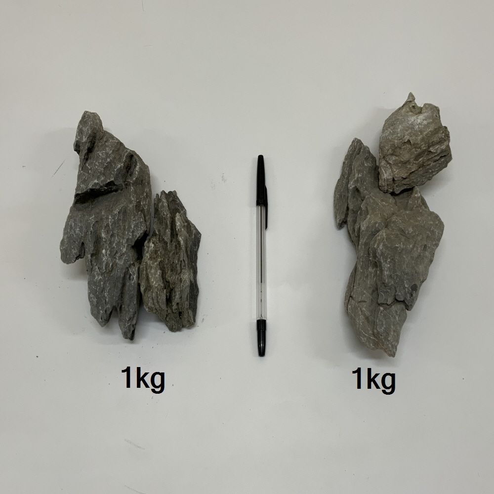 풍경석 윤난석 1kg 조경석 장식용 어항돌 석부작 수석 어항 레이아웃 어항꾸미기 인테리어 : 미니분경