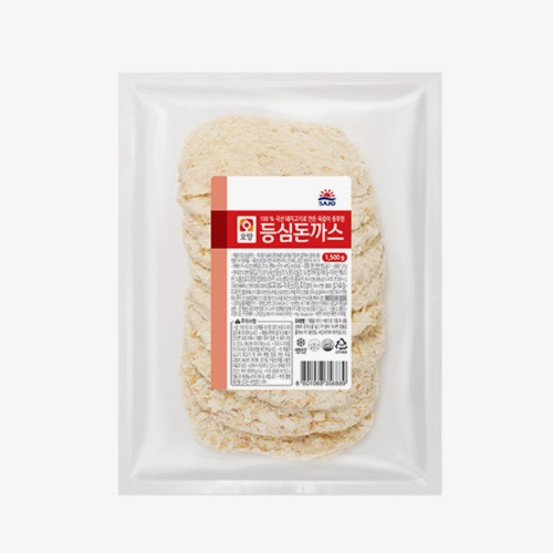 사조오양 등심 돈까스 1.5kg (150gx10입) 6개 등심돈가스 : THE 식구