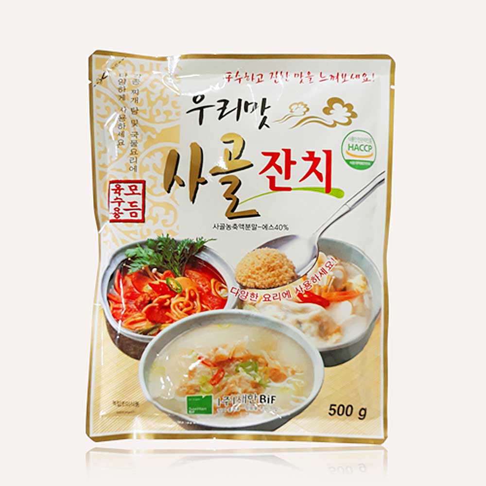 새한 우리맛 사골잔치 500g : 푸드메이커스FM